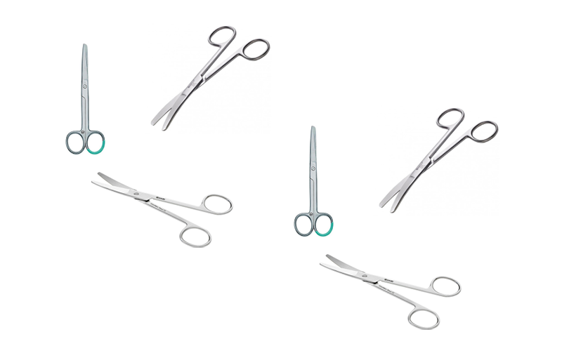 STAINLESS STEEL SURGICAL SCISSORS