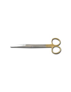 GOLD MAYO SCISSORS curved -...