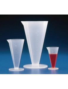 Measuring cup, PP, conical shape