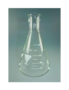 Narrow-neck Erlenmeyer flask, borosilicate 3.3