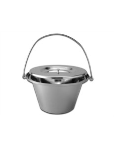 S/S COMMODE BUCKET WITH...