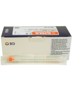 BD QUINCKE-SPITZNADELN 25G – 0,5x90 mm orange