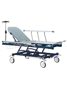 ADJUSTABLE HEIGHT PATIENT TROLLEY with TR and RTR