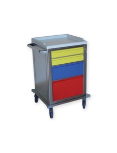 MODULAR TROLLEY stainless...