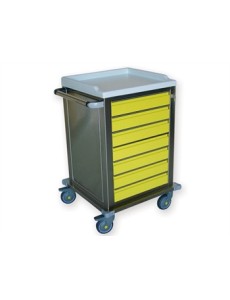 MODULAR TROLLEY stainless...