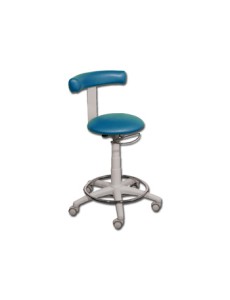 STOOL with ring - blue
