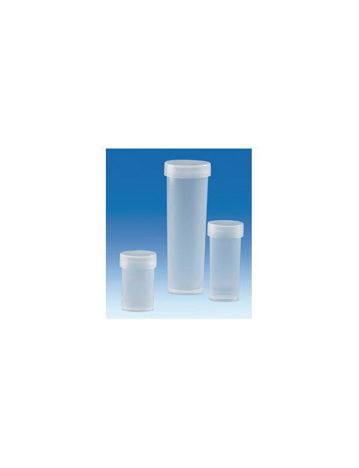 Sample container, PP with snap lid, LDPE