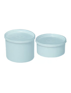 Universal cans, HDPE, with lid, LDPE