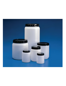 Wide-mouth cans with screw lids, HDPE