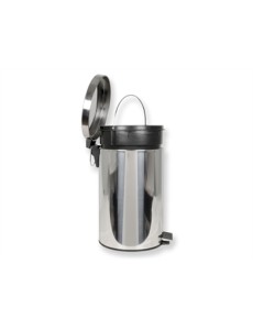 WASTE BIN 70 l with pedal - stainless steel