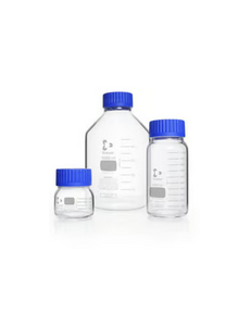 Wide-mouth laboratory bottles GLS 80®, DURAN®, clear, with screw cap