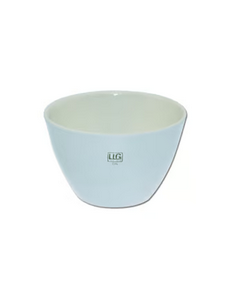 LLG melting pot, porcelain, low