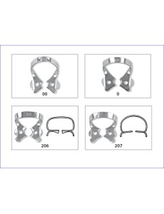 Fit® Rubberdam Bicuspid Clamps with wings