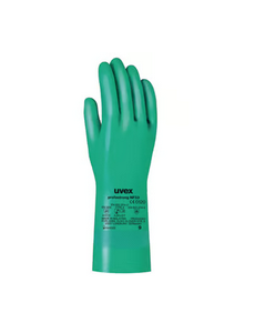 Chemical protection glove uvex profastrong NF33, nitrile