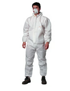 LLG overall chemical protection tritex® pro white type 5/6, PP