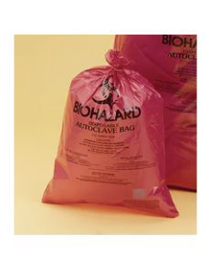 Disposal bag, biohazard, extra strong, 50 µm