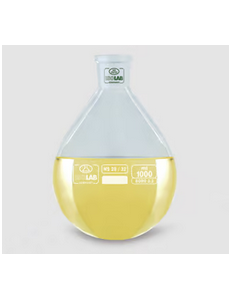 Evaporator flask, pear shape, borosilicate glass 3.3