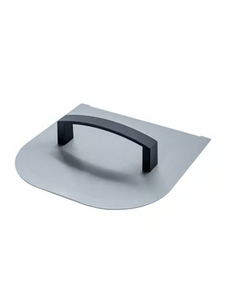 Flat bathroom covers for bathroom vessels, stainless steel