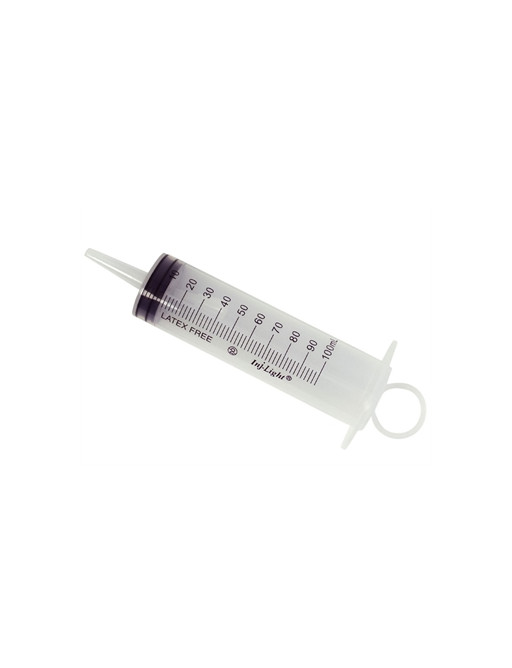 SYRINGES 3 PIECES WITHOUT NEEDLE - 100 ml CAT