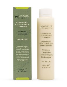 enecta Gesichtsreiniger 200 mg CBD – 200 ml Face and Neck Cleanser
