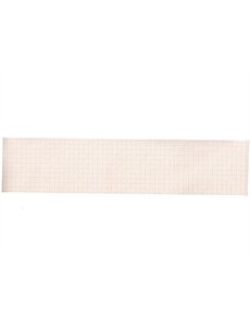 EKG-Thermopapier 58 x 25 mm x m Rolle - oranges Gitter