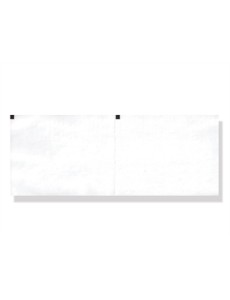 ECG thermal paper 110x140mm 143s pack - white grid