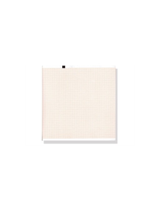 ECG thermal paper 210x280 mm x200s pack - orange grid