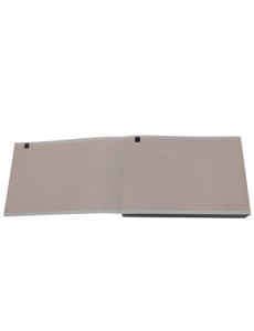 ECG thermal paper 100x150mm x200s pack - orange grid