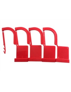 PLASTIC SECURITY SEAL - red