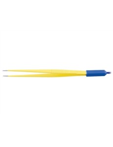 DISPOSABLE STRAIGHT FORCEPS 20 cm with 3 m cable - tip 1.0 mm